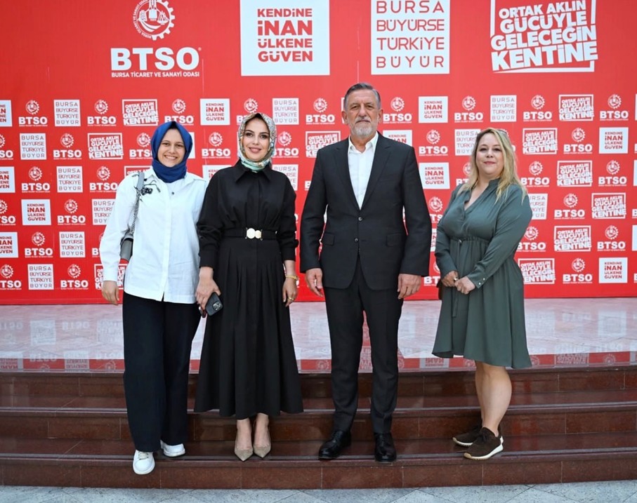 BTSO Başkanı İbrahim Burkay Ziyareti